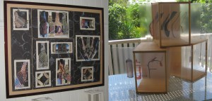 Some pieces that won awards. 'Chivas' on the left won a regional award and 'Digital Autopsy' on the right was featured in the Gallery of Modern Art in Brisbane and toured Queensland as apart of the Creative Generations awards.