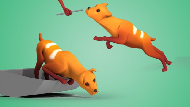 Searching for the Loch Ness monster.